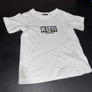 Kith X Star Wars Kids Vintage Box Logo Tee White sz 4T PREOWNED - Picture 1 of 9