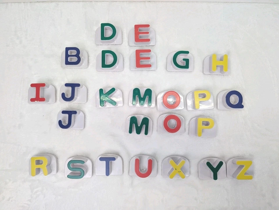 Leap Frog Magnetic Replacement Letters Alphabet Fridge Phonics Learning ABCs - Image 1 of 1