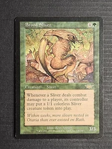 Brood Sliver- Legions- LP- Green Rare MAGIC THE GATHERING MTG CARD - Picture 1 of 4
