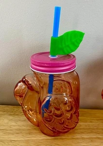 Target Pink Flamingo Mason Jar 16 oz Glass Tumbler - Picture 1 of 1