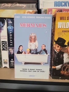 Mermaids (VHS, 1991)Bonus Cher Track Bob Hoskins, Winona Ryder, Christina Ricci - Imagen 1 de 2
