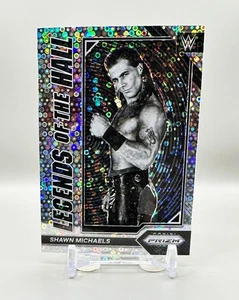 2023 Panini Prizm WWE Legends of the Hall #14 (Under Card Prizm) SHAWN MICHAELS - Picture 1 of 2