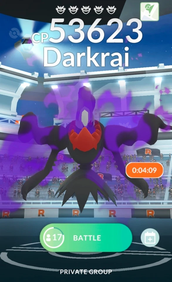 ⚔️ 5x Shadow Darkrai Remote Raid Invites – Pokémon Go | Fast Delivery 🚀 - Image 1 of 1