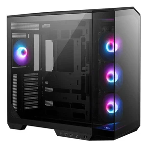 MSI MAG PANO 100R PZ Midi Tower PC Black ATX micro ATX Mini-ATX Tempered glass G - Picture 1 of 1