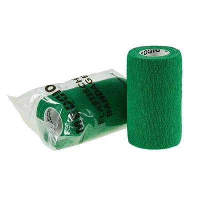 MADDMA 1 Haftbandage Selbsthaftende Bandage / Fixierbinde 10 cm x 4,5 m mittelgrün (2,3