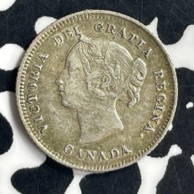 1880-H Canada 5 Cents Lot#JM9635 Silver! Nice! - Image 1 of 2