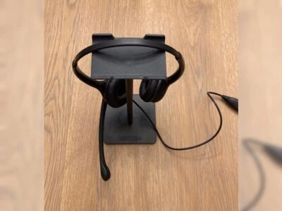 Headset mit Mikrofon Noise Cancelling inkl. Kopfhörer Ständer Bee - Bild 1 von 4