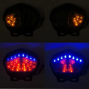 For Kawasaki Ninja 250R 2008-2012 Integrated LED Tail Light Brake Turn Signal - Picture 1 of 4