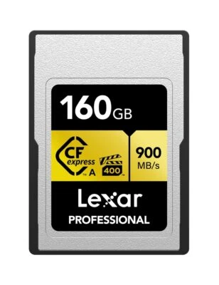 Lexar Professional CFexpress Type A Card 160GB 900MBs Read Speed VPG400 - Image 1 of 4