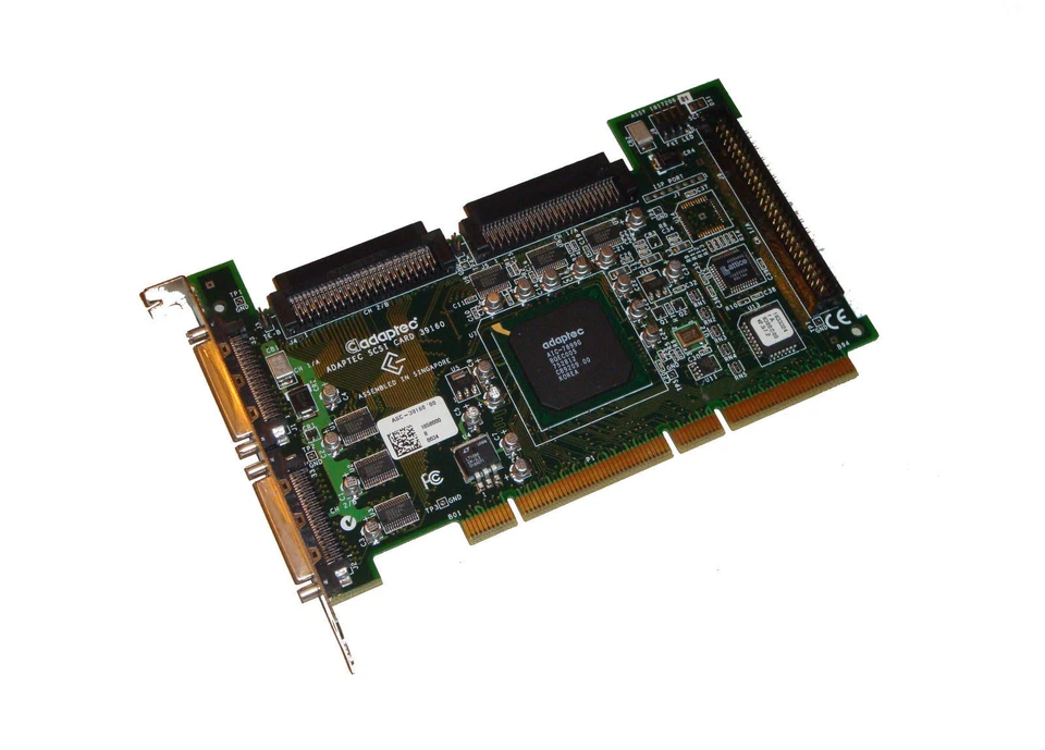 Adaptec SCSI Card 39160 SCSI Controller ASC-39160 PCI-X Scheda - Immagine 1 di 1