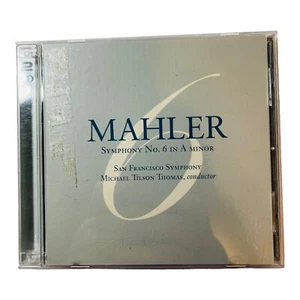 MAHLER Symphony No. 6 in A minor San Francisco Symphony Michael Tilson Thomas CD - Imagen 1 de 2