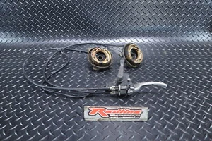 2001 POLARIS SCRAMBLER 50 FRONT BRAKES & LEVER 0450912 0450417 0451099 - Picture 1 of 13