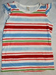 Gymboree BURST OF SPRING Vintage NWT 10 Red/blue stripe top - Picture 1 of 1
