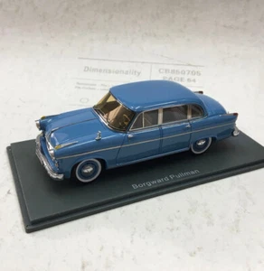 NEO 1/43 Scale Resin Model Borgward Pullman Sedan 1955 blue - Picture 1 of 3