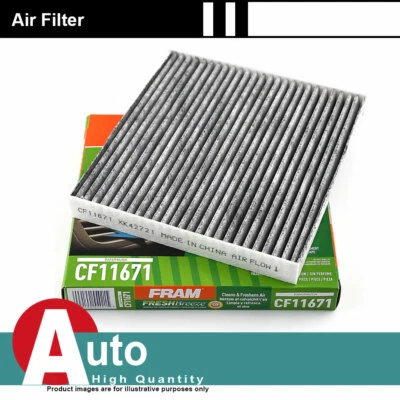 FRAM Carbon Cabin Air Filter For 2016-2021 Ram 1500 Ram 3500 Ram 4500 Ram 5500 - Изображение 1 из 4