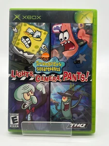 Bob Esponja Pantalones Cuadrados: Luces, Cámara, Pantalones (Microsoft Xbox)-PROBADO EN CAJA Y FUNCIONA - Imagen 1 de 3