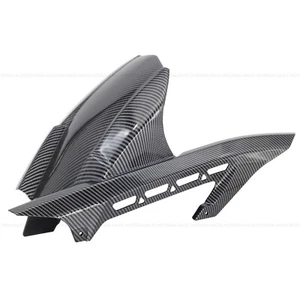 Kawasaki Z900 Z900RS Carbon Fibre Style Hugger Rear Mudguard Fender 2017-2025 - Picture 1 of 5