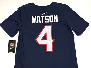 Deshaun Watson Houston Texans NFL Football Jersey T-Shirt New Youth MED 10 12 - Picture 1 of 2