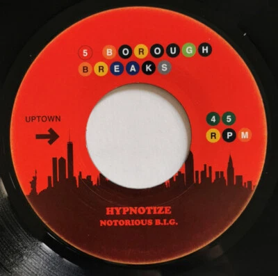Notorious B.I.G Hypnotize Herb Alpert Rise rap hip hop jazz funk OG breaks 45  - Image 1 of 2