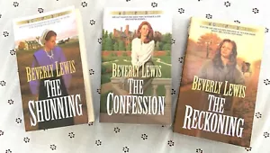 3-Book Series, The Shunning, The Confession & The Reckoning all by Beverly Lewis - Picture 1 of 2