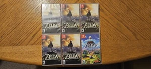 Zelda Nintendo Switch (6) Game Bundle/All 100%Brand New&FactorySealed&MINT Cond! - Picture 1 of 24