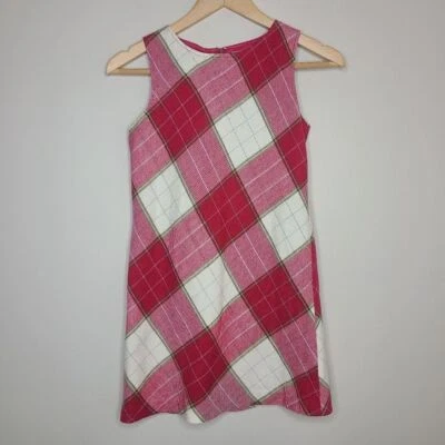 American Girl Pink Plaid Dress for Girls size 10 - Image 1 of 4