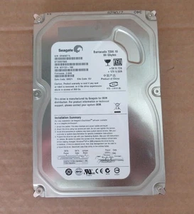 Fujitsu ST380815AS - 3.5" 80GB SATA 7.2K Hard Drive HDD 9CY131-196 - Picture 1 of 1