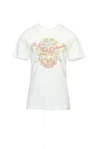 DKNY White Graphic T-Shirt - Picture 1 of 5