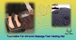 Heizung Turmalin Ferninfrarot Linderung Akupressur Reflexzonenmassage Durchblutung - Bild 1 von 7