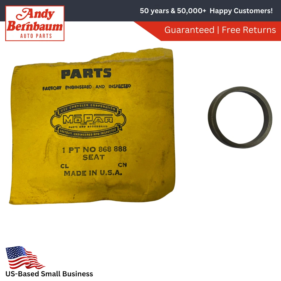 Asiento de escape Plymouth Dodge Plymouth Desoto Windsor Fury 1955-1958 868888 nuevo en stock Foto 1 de 4