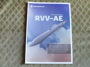 RVV-AE Russian Air-to-Air Missile Export Brochure Leaflet 2022 - Picture 1 of 2