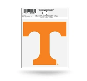 Tennessee Volunteers Static Cling Decal Sticker Free Shipping NEW! - Picture 1 of 1