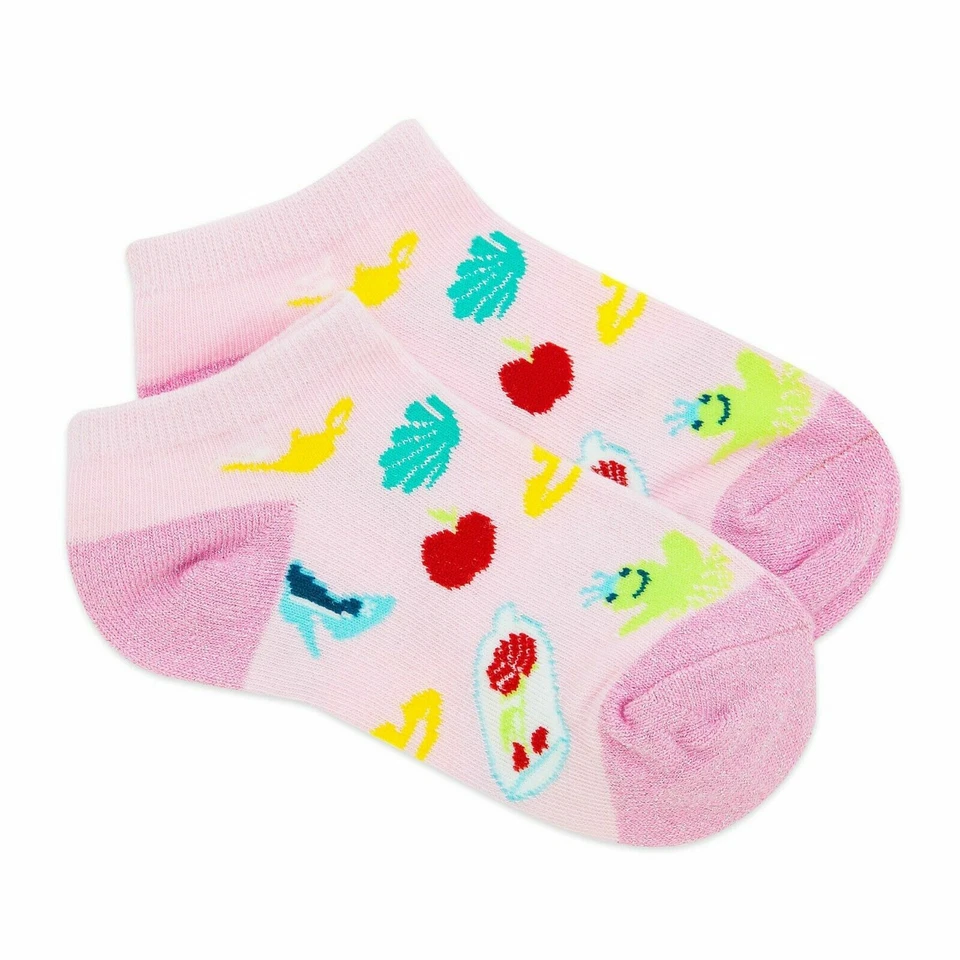 New Disney Store Princess Ankle Socks Kids Girls Size M L  - Image 1 of 1