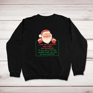 A D*ldo for Christmas Sweatshirt - Picture 1 of 2