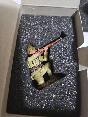 KING & COUNTRY - AL009 - SOLDADO TURCO ARRODILLADO - RIFLE DE DISPARO - ¡NUEVO! Foto 1 de 4