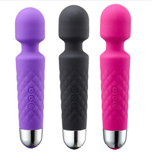 Mini Powerful Handheld Massager 20 Speeds vibrating Personal Wand 1pc color vary