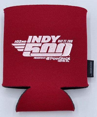 Indy 500 Indianapolis 500 2018 102 Running Neoprene Can Cooler 12 oz. Koozie New Cover