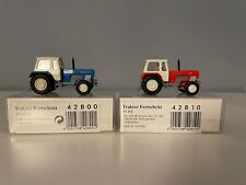 Busch 42800, 42810, Traktor Fortschritt ZT300-E in blau und ZT303 in rot, in OVP
