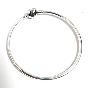 Original Pandora Armband, Armreif Armband mit Herzverschluss, #596268, Silber - Bild 1 von 6