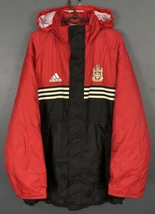VINTAGE ADIDAS MEN'S FC FULHAM 1999/2000 JACKET SOCCER FOOTBALL SIZE L LARGE - Picture 1 of 13