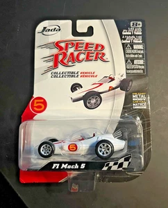 Jada Speed Racer Mach 5 F1 Race Car 1:55 Metal Diecast 2008 Formula One - Picture 1 of 3