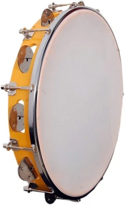 Dafli Musical Instrument Tambourine Hand Percussion Bhajan,Kirtan instrument 12" - Image 1 of 4