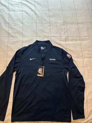NWT Nike Dri Fit Quarter Zip Authentic - Knicks sz. Mens M - Image 1 of 3