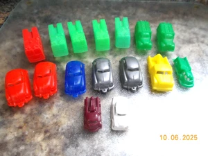 16 Hard Plastic Vehicles, unmarked except for numbers, All in Good Condition - Picture 1 of 10