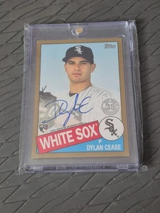 (/50) Dylan Cease 2020 Topps Auto Baseballkarte - Bild 1 von 8