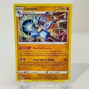 Lucario 079/172 Swsh09: Brilliant Stars Pokémon TCG Holo Near Mint/Mint - Picture 1 of 2