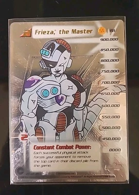 DBZ CCG DRAGON BALL Z FRIEZA THE MASTER LV2 #191 LIMITED HI-TECH FOIL NM/LP - Image 1 of 3