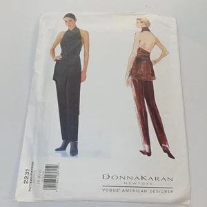 Donna Karan New York Vintage Vogue 2231 Sewing Pattern 18-20-22 - Afbeelding 1 van 2