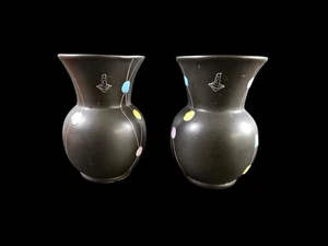 Juego de jarrones de cerámica Mid Century Cortendorf par - 4498 / 3 - 15 cm - Tiki - Imagen 1 de 5