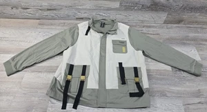 NUEVA Chaqueta de Vuelo Star Wars Adulto 3XL Gris Resistencia Galaxias Borde Parques Disney - Imagen 1 de 18